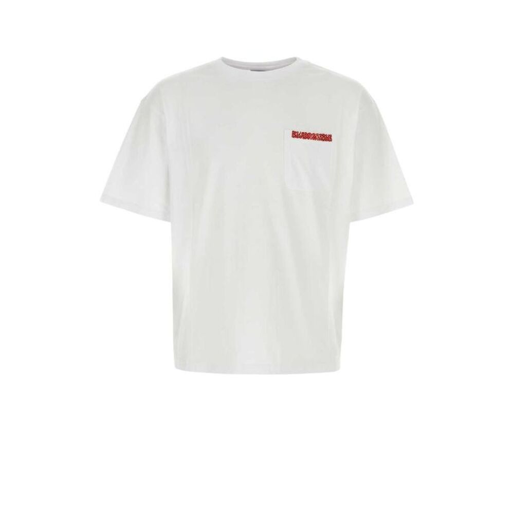BLUEMARBLE Men's Graphic Pocket T-Shirt Men WHITE T-Shirts